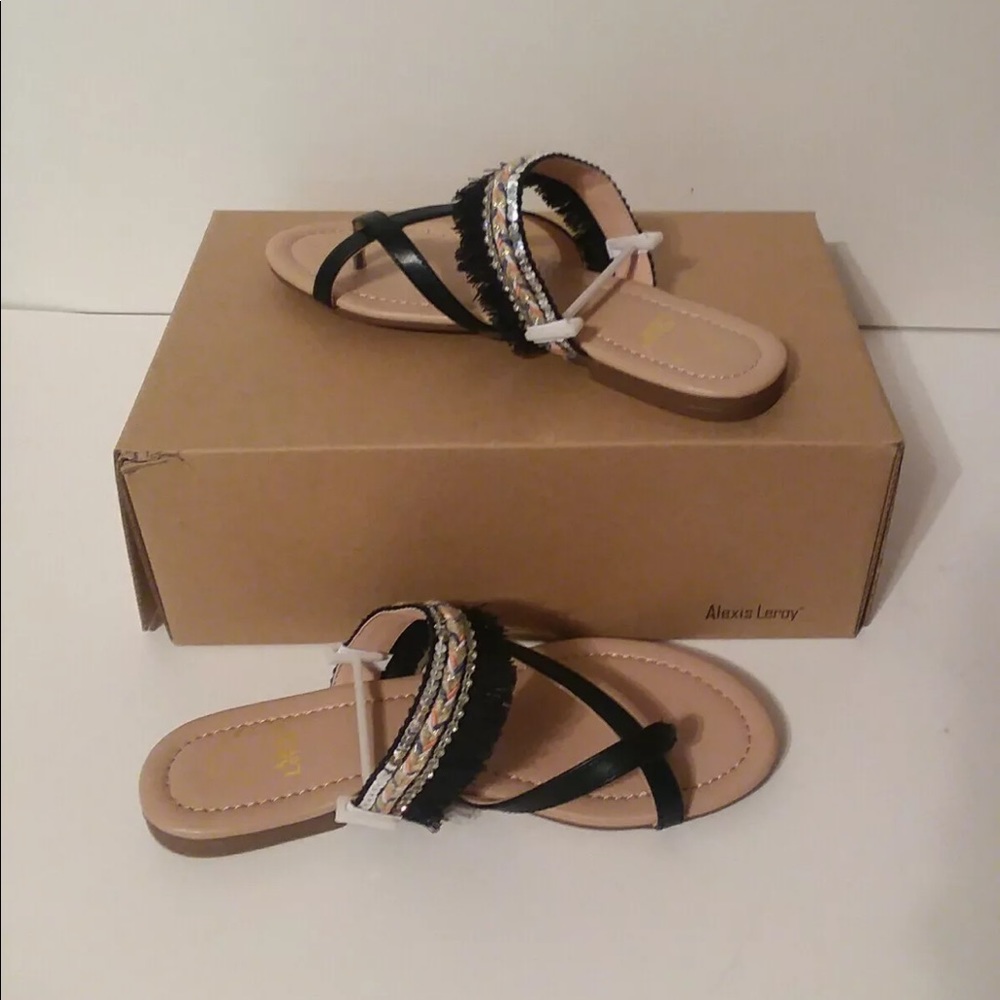 ALEXIS LEROY SANDALS SIZE 5-5 1/2